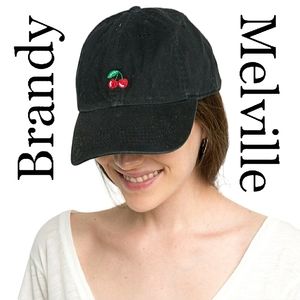 Brandy Melville Cherry Baseball Cap John Galt